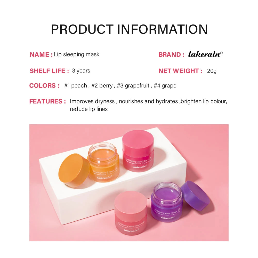 Overnight Lip Sleeping Mask — Plumping & Deep Repair Treatment